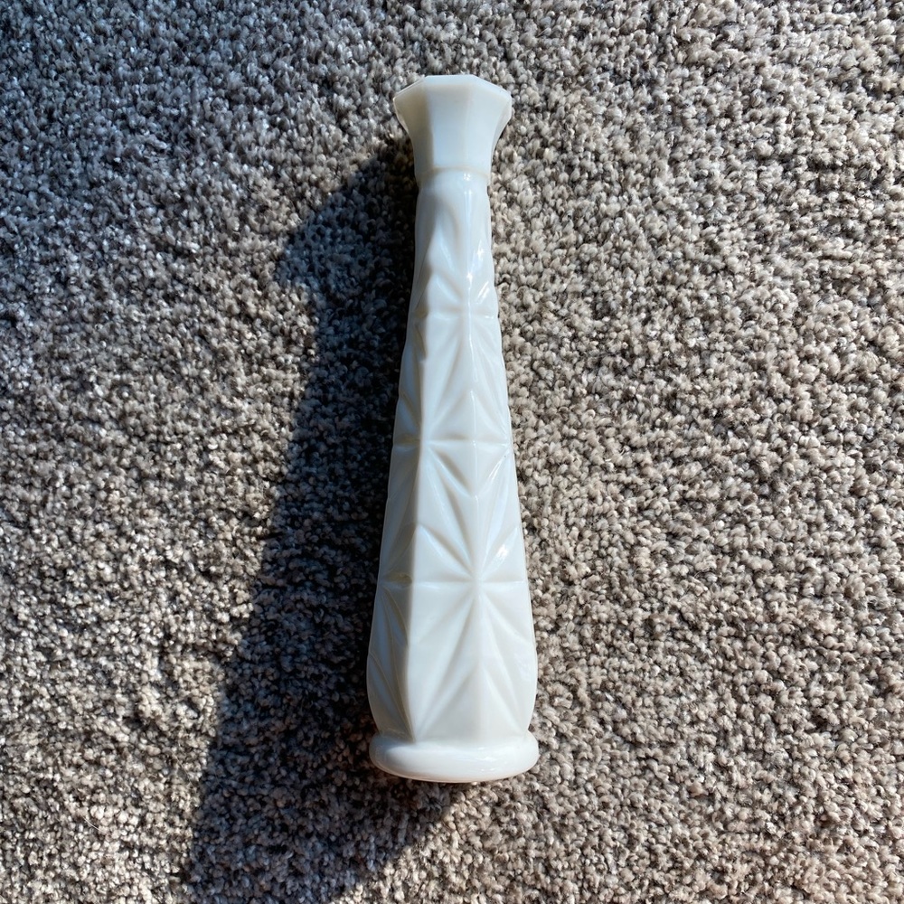 Milk Glass Bud Vase